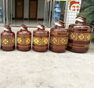 陕西10斤-200斤陶瓷梅酒瓶